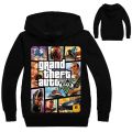 Boys Outwear gta 5 Hoodies gta Street Fight Long with gta 5 Costumes Clothes T shirts Children's Sweatshirts For Boys Kids Tops. 