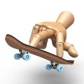 Finger Skateboard Set, Finger SkateBoard Wooden Fingerboard Toy Professional Stents Finger Skate Set Mini Skateboard Tech Deck. 