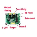 HC-SR501 PIR Motion Sensor IR Sensor Body Module Infrared Motion Sensor Adjust IR Pyroelectric for Arduino and other Projects. 
