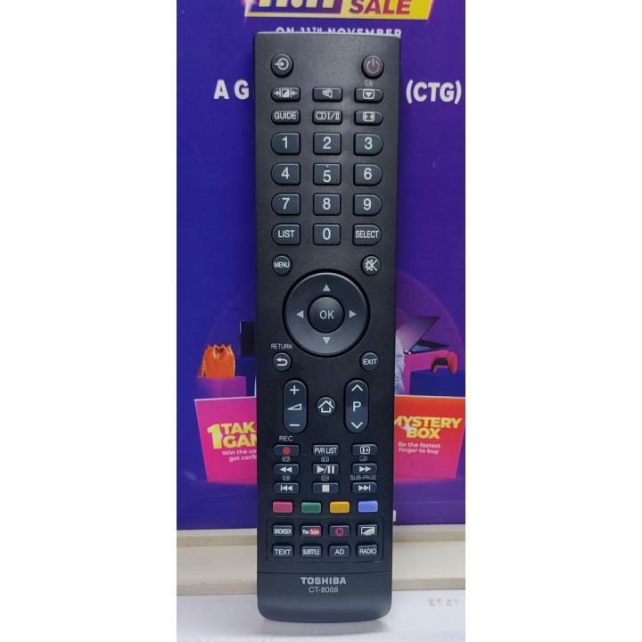 Tv Remote Control For Toshiba Led Tv Remote.