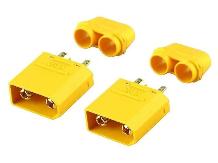 Xt90%20Power%20Connector%20Pair%20With%20Back%20Cover%20-%20Solar%20Panel%20-%20Image%202