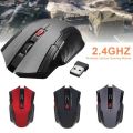 Wireless Mouse Plug And Play Long Standby Time Ergonomic 6 Button Sensitive Computer Accessories Wireless 2.4GHz Wireless Optica. 