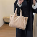Tote Shoulder Bags Fashion Plush Bag Large Capacity Plush Bag Hand Tote Bag Plush Bag Plush Bag.