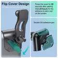 For Tesla Phone Mount Magnetic Model 3 / Y Accessories Magnetic Car Phone Holder Flip Cover Design 360° Free Rotation for iPhone. 