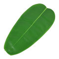 1/10PCS Green Tropical Artificial Banana Leaf Placemats Table Decoration Heat Resistant Drink Cup Coasters Faux Pad Dining Table Mats. 