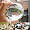 Transparent Clear Solid Glass Artificial Crystal Ball Sphere Decoration Toys. 
