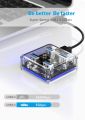 ORICO MH4UC-C3 4-Port Clear USB3.0 Hub.