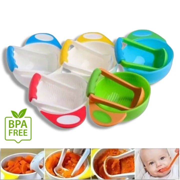Baby%20Food%20Grading%20Bowl%20with%20Masher:%20Portable%20Baby%20Food%20Masher%20and%20Serving%20Bowl,%20Weaning%20Ready%20(Pack%20of%201%20Set)%20-%20Image%202