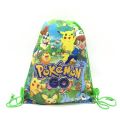 Pokemon Kids Birthday Party Non-woven Fabrics Bag Boy Favors Dragon Ball Bag Hello Kitty Drawstring Bag New Years Party Supplies. 