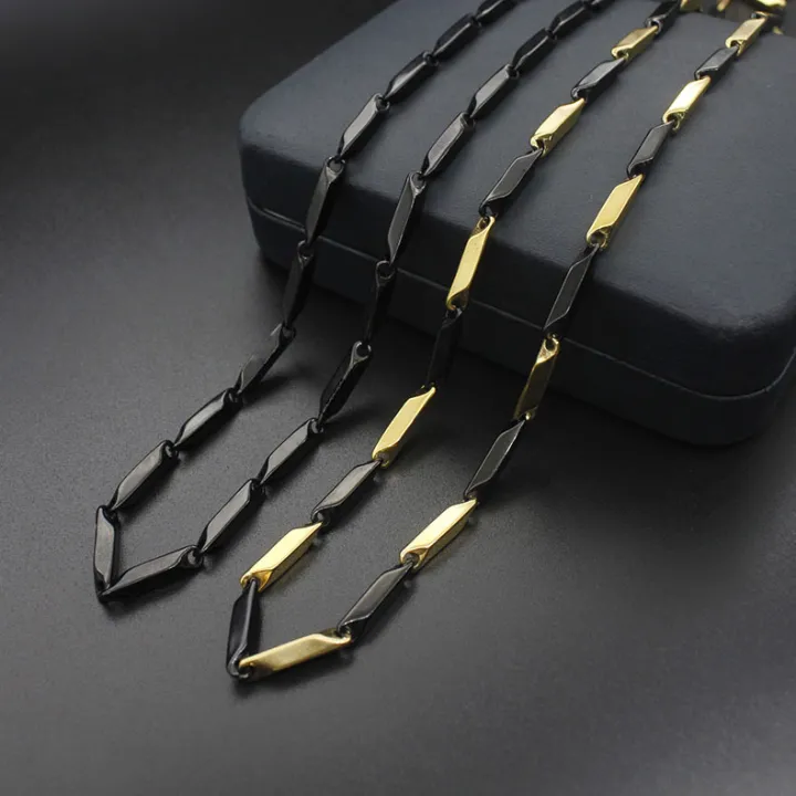 Skab%20Perfect%20Rice%20Chain%20for%20Boys%20and%20Men%20Plated%20Stainless%20Steel%20Chain%20-%20Image%202