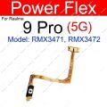 Power Volume Buttons Flex Cable For Realme 9 9 Pro Plus 9i 9 Speed 5G ON OFF Power Volume Switch Keys Flex Cable Parts.