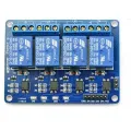 Arduino 4 channel relay module 5V control board with optocoupler  Relay Output 4 way relay module. 