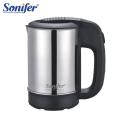 Sonifer Sf 2011 Water Boiler 0.5 Litre - Silver/Black - Electric Kettle. 