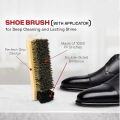 London Shine SHOE BRUSH Premium Shoe Polish Brush 2 in 1 Size (6" / 15.2 cm). 