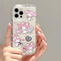 Cartoon Sanrio My Melody Case for Xiaomi Redmi Note 12 Pro Plus Turbo 12S 11 11S 10 10S 9 9S 9T 8 12C 10C 10X 9A Clear Cover. 