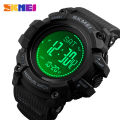 SKMEI Sports Outdoor Pedometer Calories Altimeter Compass Thermometer Waterproof Digital Watch For Men 1358.