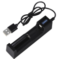Charger 3.7 Volt Battery Charger Trimmer Battery Charger - LED indicator, red light on charging -.