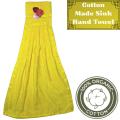 Cotton Made Hanging Sink Towel Napkin Hand Towel for Kitchen or Bathroom with Colorful Design.