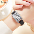 La Pauli Labaoli Watches Women's Small Sugar Cubes Belt Ladies Fashion Roman Scales Vintage Quartz Watches Wholesale. 