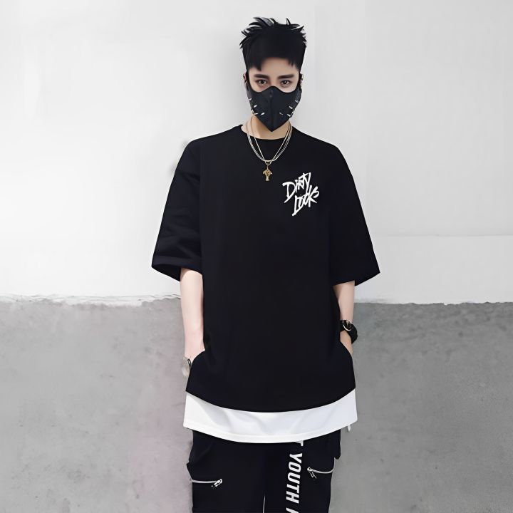 Drop Shoulder Half Sleeve T-Shirt For Men - T Shirt For Man - T Sirt - T Shirt