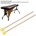 Marimba Mallets, 2pcs Bell Mallets for Percussion Playing for Beginner for Marimba Performer. 