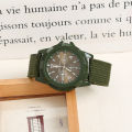 【The hottest this year】 Men's Fashion Swiss Nylon Woven Strap Watch Gemiu wi watch Sea, Land and Air Movement Army Style Watch. 