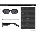 LNFCXI Fashion Square Sunglasses Women Brand Designer Retro Black Eyewear Shades UV400 Men Trending Sun Glasses. 