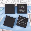 50 Sheets Black Sticky Notes Self-Stick Notes Pads Easy Post Notes For Office School Home Superman.