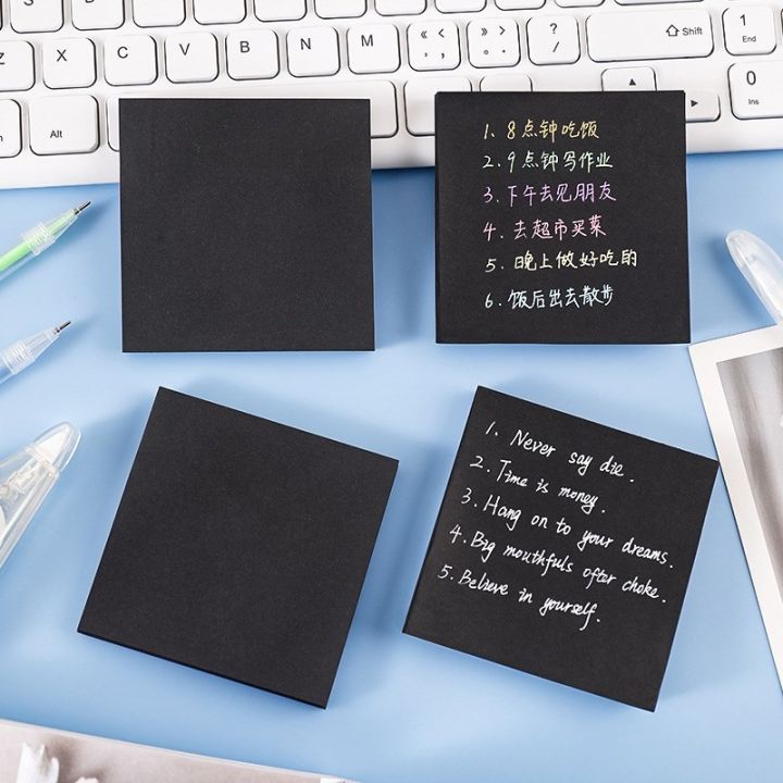 50%20Sheets%20Black%20Sticky%20Notes%20Self-Stick%20Notes%20Pads%20Easy%20Post%20Notes%20For%20Office%20School%20Home%20Superman%20-%20Image%204
