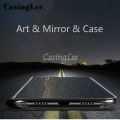 For Honor 50 Phone Case Smart View Cosmetic Mirror Cases Back Flip Cover for Honor50 Back Cover.
