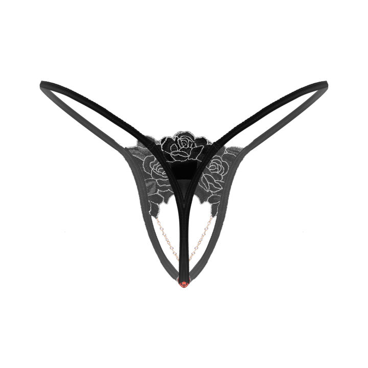 Mens%20Lingerie%20Crotchless%20T-back%20Underwear%20Rhinestone%20Metal%20Chain%20Pendant%20Embroidered%20Thongs%20Low%20Waist%20Sissy%20Briefs%20Underpants%20-%20Image%204