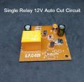 User-Adjustable Single Relay 12V Auto Cut Circuit with Switches - Customizable Single Relay 12V Auto Cut Circuit with Adjustable Switches. 