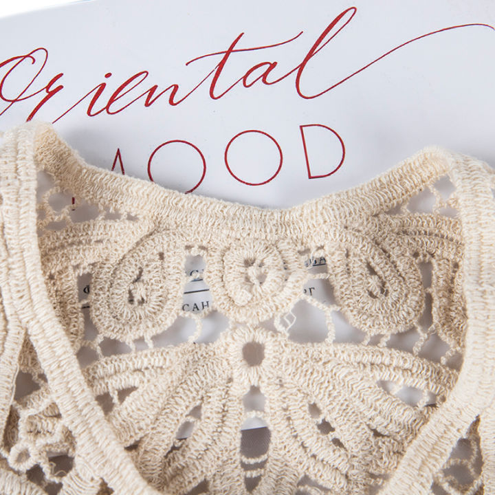 Shawl%20O-Neck%20Doll%20False%20Collar%20Shirt%20Women%20Hollow%20Crochet%20Lace%20Detachable%20Collar%20-%20Image%204
