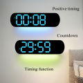 GC Digital Wall Clock With Large Display Lights Wall Clock. 