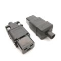 Rewirable PDU UPS 16A 250VAC IEC 320 C 19 plug, IEC C19 DIY plug, IEC 320 C19 connector IEC C19 female Plug 16A Connector. 