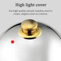 12 Inch Stainless Steel Cheese Melting Dome And Steaming Cover,Polished Steak Cover,Cloche Serving Dish Food Cover, For Flat Top Griddle Grill Ect. Exquisite Product. 