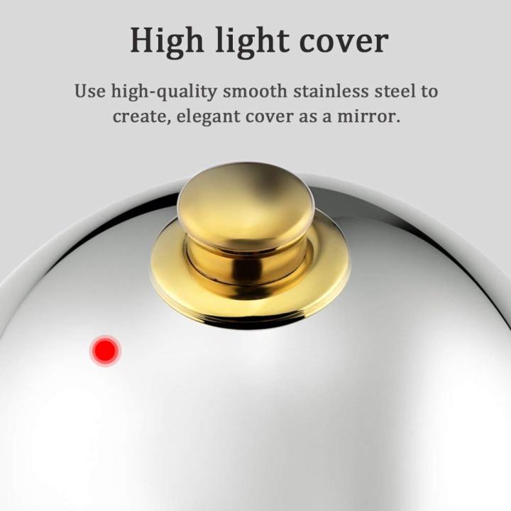 12%20Inch%20Stainless%20Steel%20Cheese%20Melting%20Dome%20And%20Steaming%20Cover,Polished%20Steak%20Cover,Cloche%20Serving%20Dish%20Food%20Cover,%20For%20Flat%20Top%20Griddle%20Grill%20Ect.%20Exquisite%20Product%20-%20Image%207