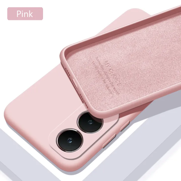 Olige%20For%20VIVO%20Y28%20Liquid%20Silicone%20Macaron%20Candy%20Color%20TPU%20Falling%20and%20shockproof%20Soft%20Phone%20Case%20Shell%20Protector%20Back%20Cover%20-%20Image%209