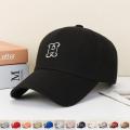 Internet celebrity lettersinsMen's Korean-Style Peaked CapHBaseball Cap Women's Fashion Casual Korean Style Fashion Sun Hat.