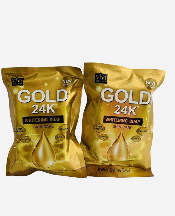 Vivi%20Skin%20Care%20Gold%2024%20K%20Soap%2080Gm%20(Made%20In%20Thailand)%202%20Pcs%20-%20Image%202