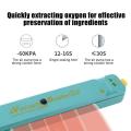 Vacuum Food Sealer Machine Automatic Vacuum Sealing Machine Small Wet and Dry Use Multifunctional Food Saver Anti-Slip Sealing.