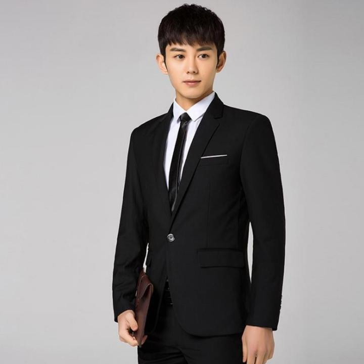 Men%20Fashion%20Slim%20Fit%20Formal%20One%20Button%20Suit%20Blazer%20Coat%20Jacket%20Outwear%20Tops%20-%20Image%204