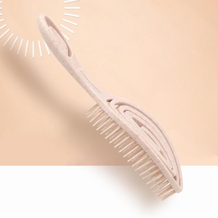 【DM bag factory Store】Hair Scalp Massage Hair Comb Detangling Brush for Curly Hair Brush Detangler Hairbrush Men Salon Hair Tools