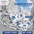 Comforter blanket double Size Printed Fluffy Comforter (King Size Comforter) Poly Filler Lightweight Comforter for winter.. 