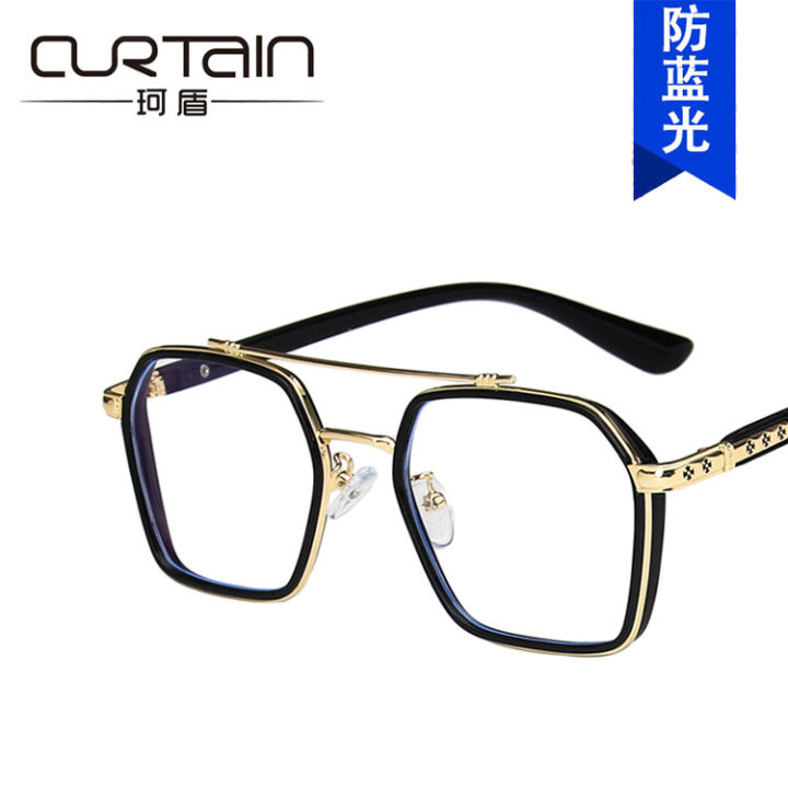 Anti-blue%20light%20double%20beam%20glasses%20frame%20William%20Chan%20TR%20flat%20mirror%20fashion%20trendy%20frame%20glasses%20-%20Image%205