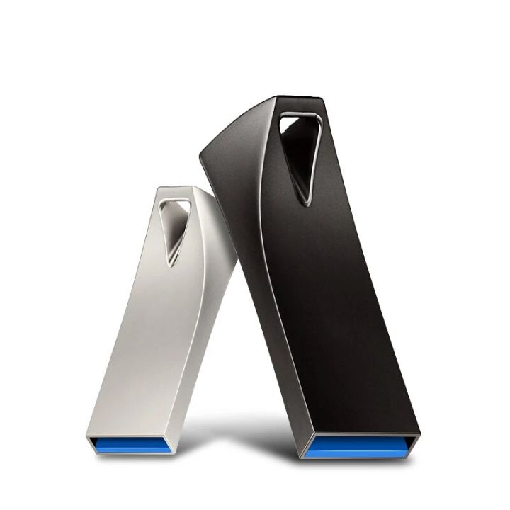 USB 2 .0 Flash Drive Pendrive Metal High Speed 2TB/1TB/512GB Cle USB Tiny Memory Stick Pen Drive U Disk Storage Key Ring USB Fla