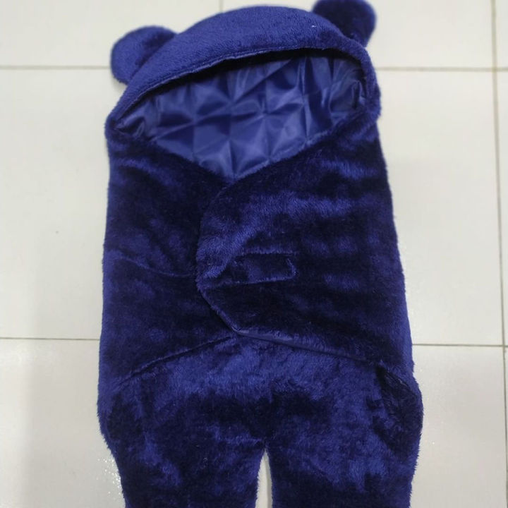 Baby Sleeping Bag Ultra-Soft Fluffy Fleece Newborn Receiving Blanket...