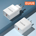 20W USB Charger Fast Charging Mobile Phone Charger Adapter QC 3.0 For Huawei Samsung Micro USB Cable Quick Charge Charger Plug.