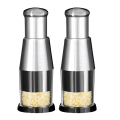 2PCS Manual Pressed Chopper Manual Pressed Chopper Manual Pressed Garlic Chopper Mini Manual Pressed Chopper Easy Install. 