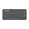Logitech Pebble Keys 2 K380S Bluetooth Multi Device Tonal Graphite Keyboard #920-011753.
